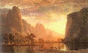 Albert Bierstadt Valley of the Yosemite oil painting on canvas